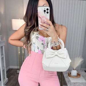 Zara floral corset top